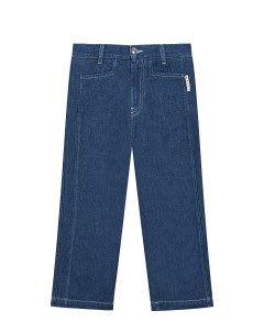 Синие широкие джинсы детские Marni