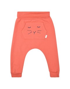 Спортивные брюки кораллового цвета детские Sanetta kidswear