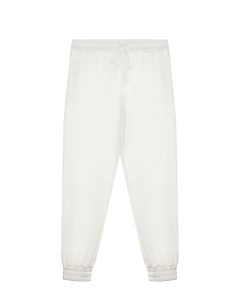 Белые спортивные брюки детские Dolce&gabbana