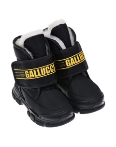 Высокие кроссовки с логотипом на застежке детские Gallucci
