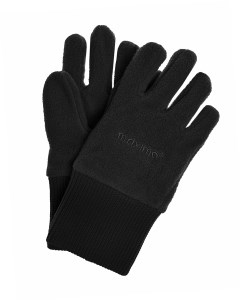 Черные флисовые перчатки детские Maximo