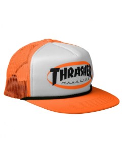 Кепка Ellipse Mag Logo Trucker Rope Hat Orange 2023 Thrasher