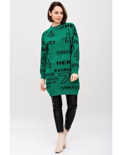 Жен платье повседневное Ретро Зеленый р 50 Lika dress