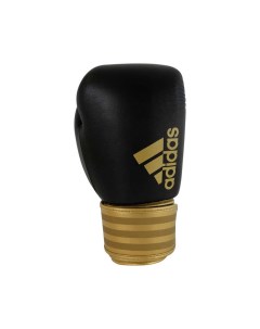 Боксерские перчатки Hybrid 200 черно золотые adiH200 10 oz Adidas
