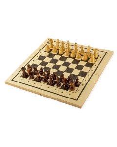 Шахматы шашки нарды 3 в 1 Nobrand