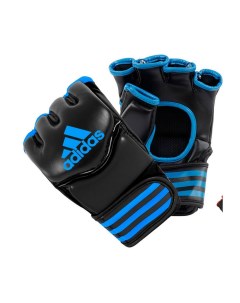 Перчатки для смешанных единоборств Traditional Grappling черно синие adiCSG07 Adidas