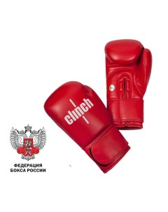 Боксерские перчатки Olimp красные C111 10 oz Clinch