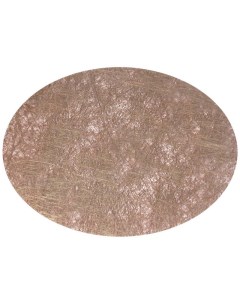 Салфетка под посуду круглая Indian Paper 38см цвет терракотовый Peyer