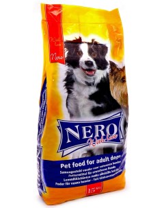 Корм для собак Мясной коктейль 15 кг Nero gold super premium