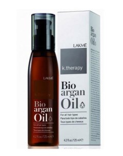 Bioagran Oil Аргановое масло для увлажнения и ухода за волосами 125 мл K Therapy Lakme