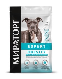 Winner Expert Сухой корм для собак всех пород Контроль веса 1 5 кг Мираторг
