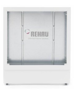 Шкаф коллекторный приставной тип UP 110 1150 белый Rehau