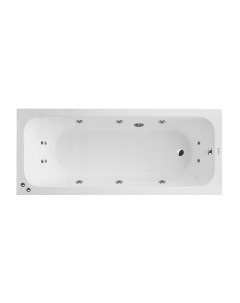 Акриловая ванна Thor Comfort 46996 150х70 с гидромассажем Huskarl