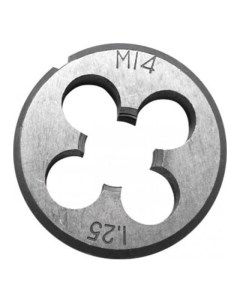 Плашка метрическая 70823 легированная сталь М6х1 0 мм Фит