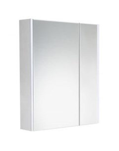 Зеркальный шкаф Ronda ZRU9303008 70см подсветка цвет бетон белый матовый Roca