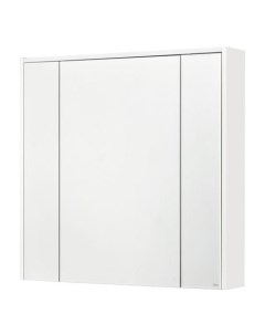 Зеркальный шкаф Ronda ZRU9303009 80см подсветка цвет бетон белый матовый Roca