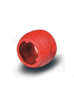 Гильза с упором аксиальная 25 мм красная пластик Barbi rayper