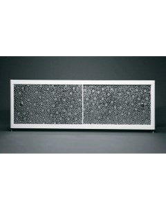 Экран под ванну 3 дверцы bubble silver 1701 2000 мм высота до 570 мм белый серый черный профиль A-screen