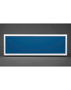 Экран под ванну 2 дверцы голубой 1701 2000 мм высота до 650 мм белый серый черный профиль A-screen