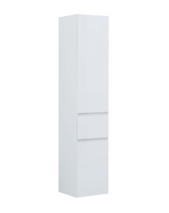 Пенал Йорк 202095 35 см белый глянец Aquanet