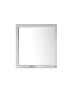 Зеркало Монте 10776 80 см с полочкой цвет бежевый Asb-woodline