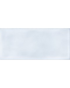 Плитка настенная Pudra голубой рельеф 20x44 кв м Cersanit