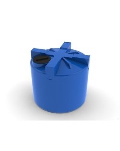 Бак для воды T 2000 синий Экопром