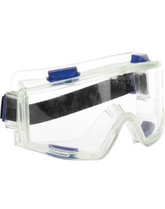 Панорамные прозрачные защитные очки Панорама 110230 монолинза закрытого типа с непрямой вентиляцией  Зубр