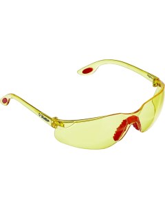 Защитные жёлтые очки Спектр 3 110316 широкая монолинза открытого типа Защитные жёлтые очки Спектр 3  Зубр