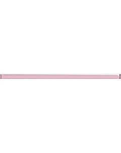 Бордюр настенный Universal Glass розовый 3x75 ШТ Cersanit