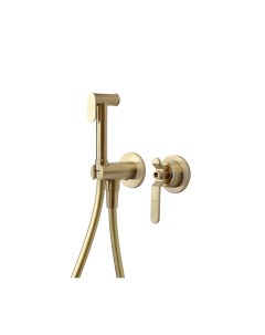 Гигиенический душ Loft 3253CG 1760 S со смесителем встраиваемый матовое золото Bronze de luxe