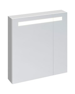 Зеркало шкаф Melar SP LS MEL70 Os 70см с подсветкой цвет белый Cersanit