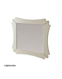 Зеркало Бурже 11031 B002 80 10см цвет blanco antico Caprigo