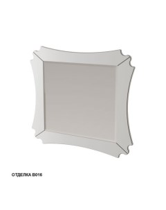 Зеркало Бурже 11031 B016 80 10см цвет blanco allumino Caprigo