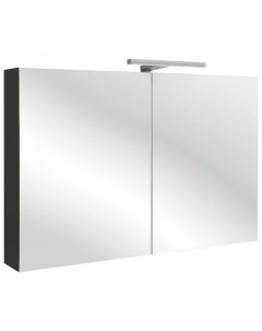 Зеркальный шкаф Odeon UP EB787RU E71 105 см со светодиодной подсветкой цвет серый дуб Jacob delafon