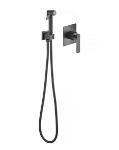 Гигиенический душ Torne 4389 03SM со смесителем встраиваемый черный Timo