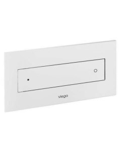 Кнопка смыва Visign for Style 12 596743 белая пластик Viega