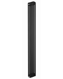 Радиатор стальной трубчатый Tubog TUB 3180 06 AN бок подкл N 1735мм 1566Вт антрацит матовый черный A Rifar