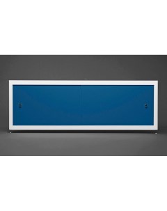 Экран под ванну 2 дверцы матовый голубой 900 1500 мм высота до 650 мм белый серый черный профиль A-screen