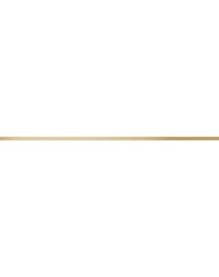 Бордюр металлический Metallic декорированный золотистый 1x60 ШТ Cersanit