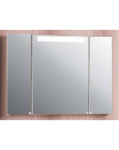 Шкаф зеркало 1 A113 4 02M A01 0 Мадрид 120 со светильником белый Шкаф зеркало 1 A113 4 02M A01 0 Мад Акватон