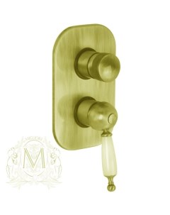 Смеситель для ванны и душа Oxford ML OXF 6331 DO встраиваемый золото Migliore