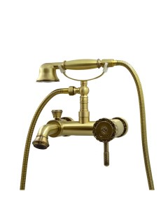 Смеситель для ванны с душем Windsor 10419 бронза Bronze de luxe