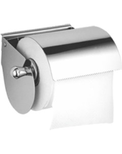 Держатель туалетной бумаги L501 с крышкой хром Ledeme