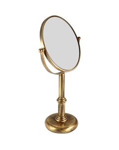 Косметическое зеркало 21974 настольное бронза Migliore