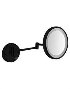 Косметическое зеркало Vanity 08006 N с led подсветкой черное Nofer