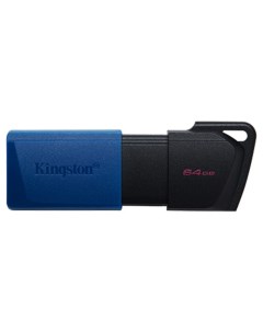 USB Flash накопитель 64GB DataTraveler Exodia M DTXM 64GB USB 3 2 Черно Синий Kingston