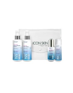 Re Program Косметический набор для лечения акне легкой степени Преображение 4 средства Icon skin