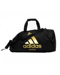 Сумка рюкзак Training 2 in 1 Bag Judo S черно золотая Adidas