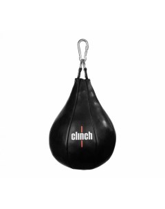 Груша боксерская Profi Durable 42x30 см черная Clinch